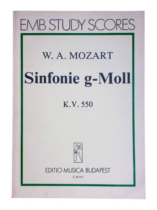 Mozart Sinfonie g-Moll K.V. 550 EMB Study Scores