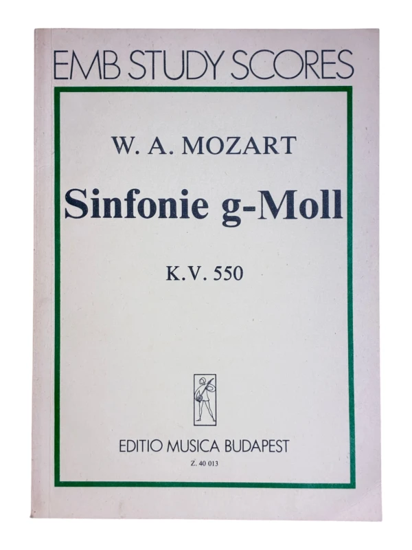Mozart Sinfonie g-Moll K.V. 550 EMB Study Scores