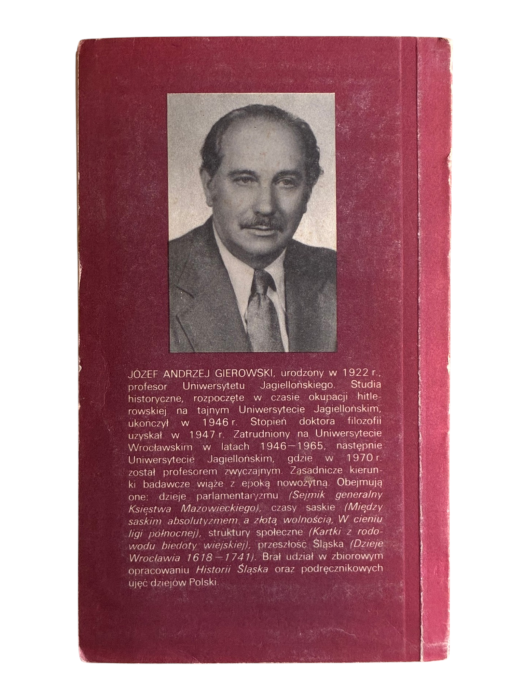 Historia Polski 1505-1764 Józef Andrzej Gierowski