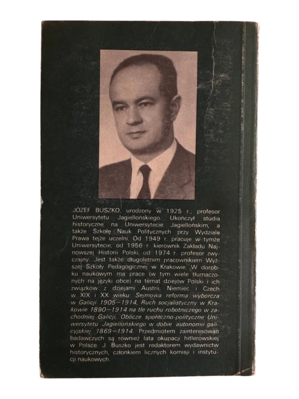 Historia Polski 1864-1948 Józef Buszko