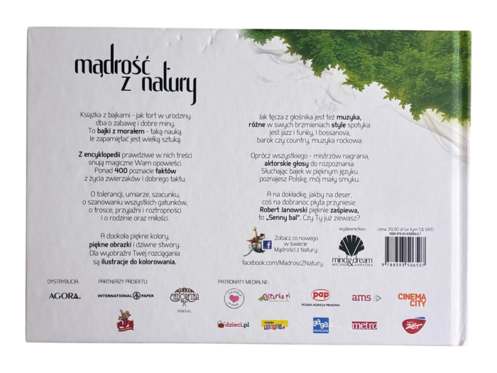 Mądrość z natury z płytą CD Michał Zawadka