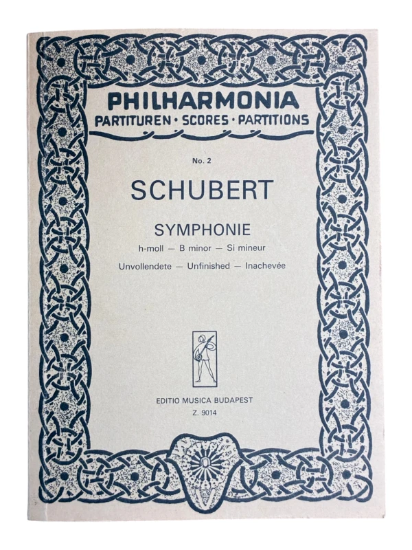 Franz Schubert Symphonie D 759 Editio Musica Budapest 9014