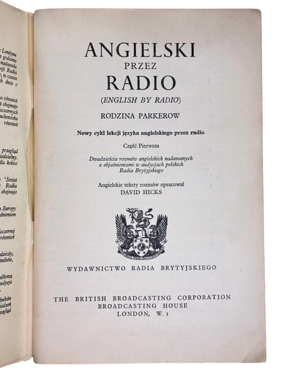 Angielski przez radio English by Radio Rodzina Parkerów David Hicks