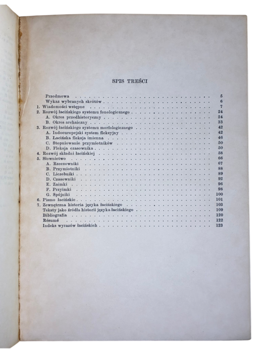 Zarys historii języka łacińskiego Jan Safarewicz