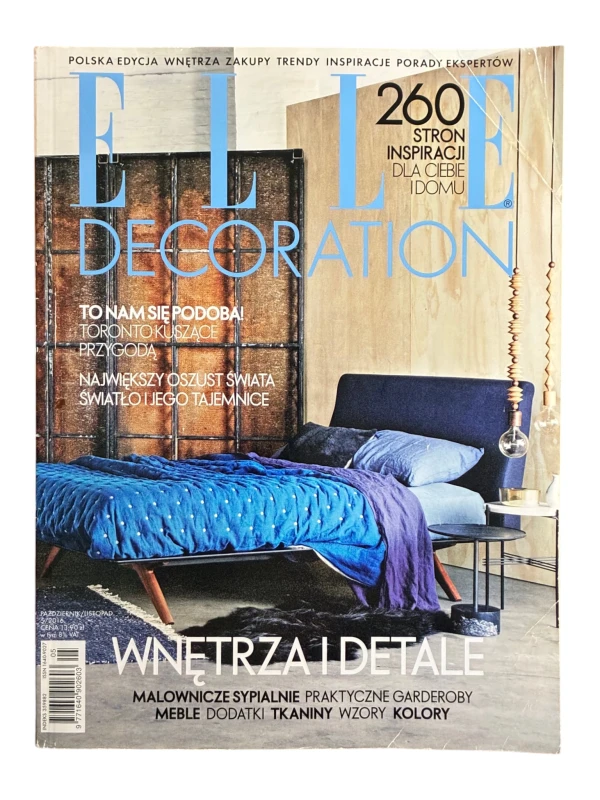ELLE Decoration nr 5/2016 – październik/listopad 2016