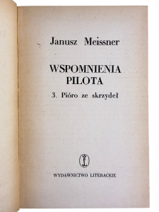 Pióro ze skrzydeł Janusz Meissner