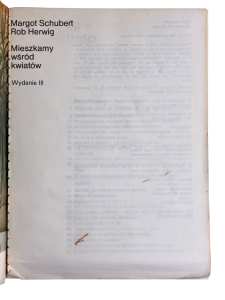 Mieszkamy wśród kwiatów Margot Schubert, Rob Herwig