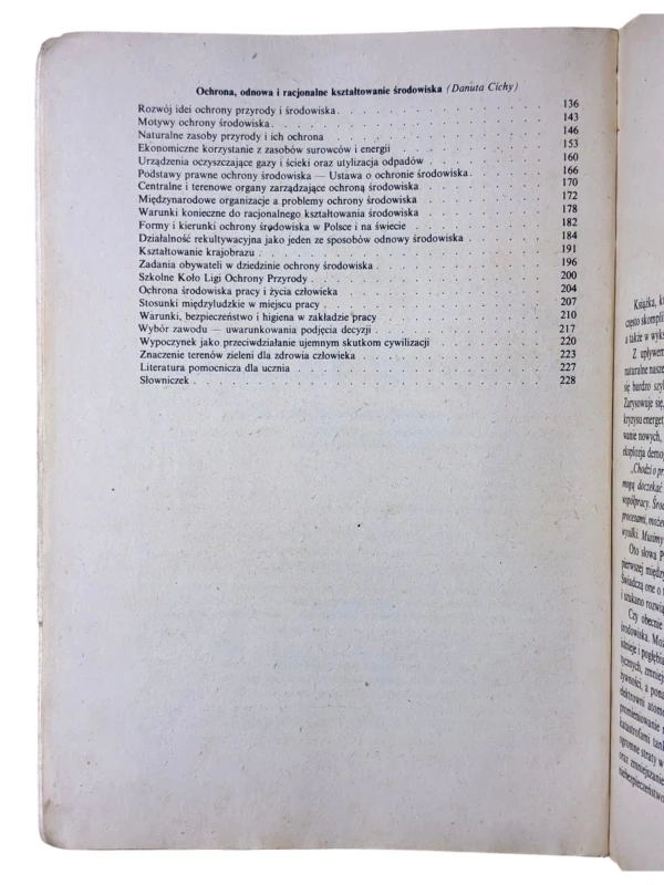 Ochrona i kształtowanie środowiska Danuta Cichy, Włodzimierz Michajłow, Henryk Sandner