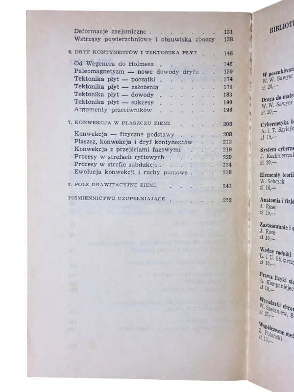 Wnętrze ziemi kształtuje jej powierzchnię Omega Leszek Czechowski, Roman Teisseyre