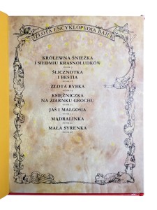 Królewna Śnieżka i inne bajki Złota Encyklopedia Bajek