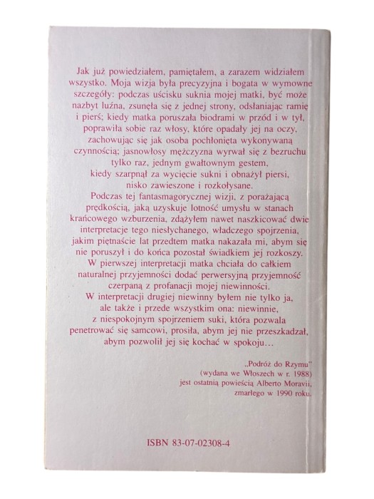 Podróż do Rzymu Alberto Moravia